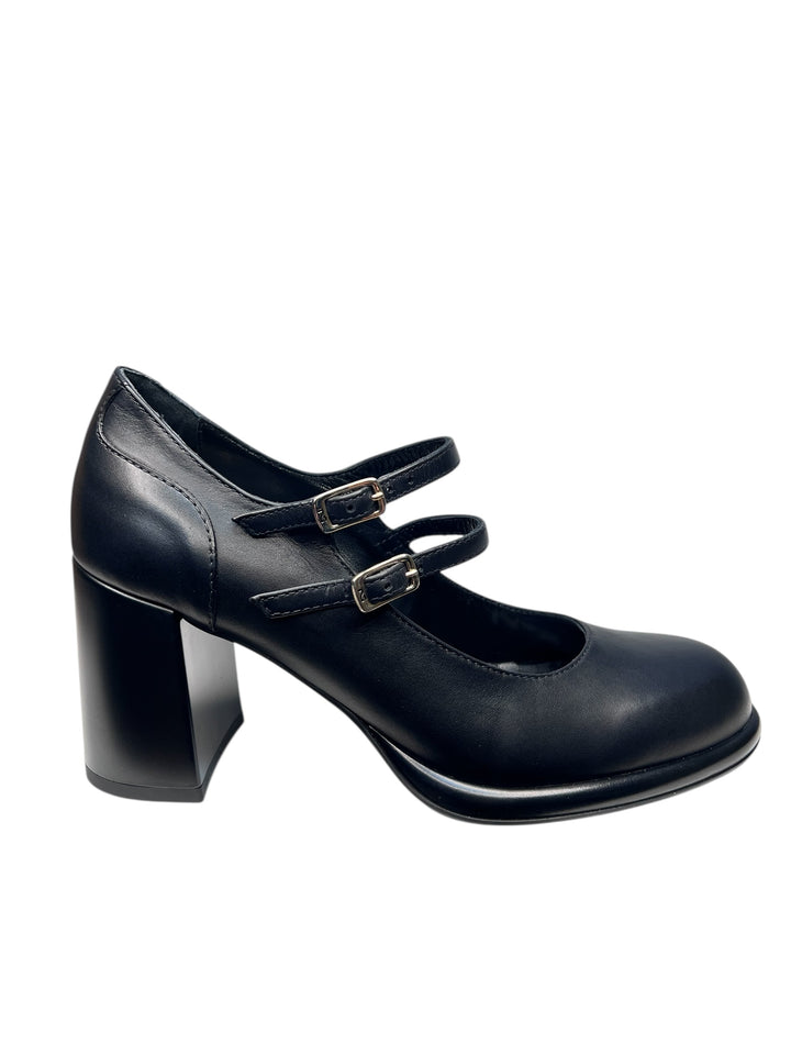 mary jane donna pelle nero