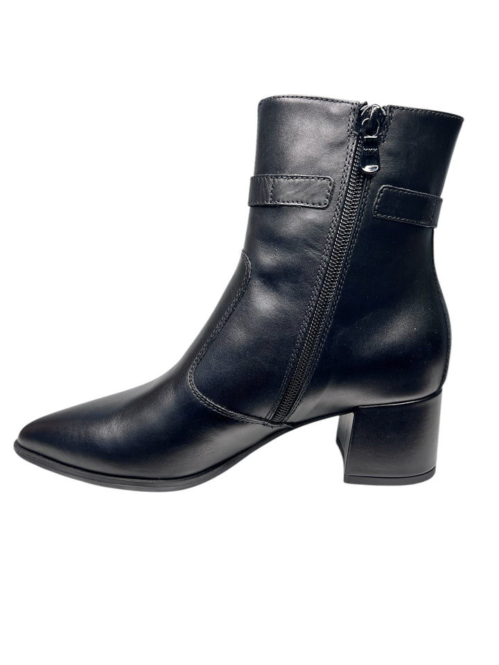 tronchetto donna pelle nero