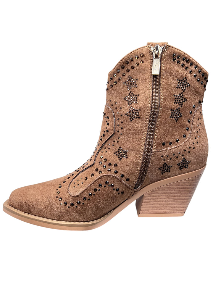 stivaletti texani donna xti art.143748 taupe