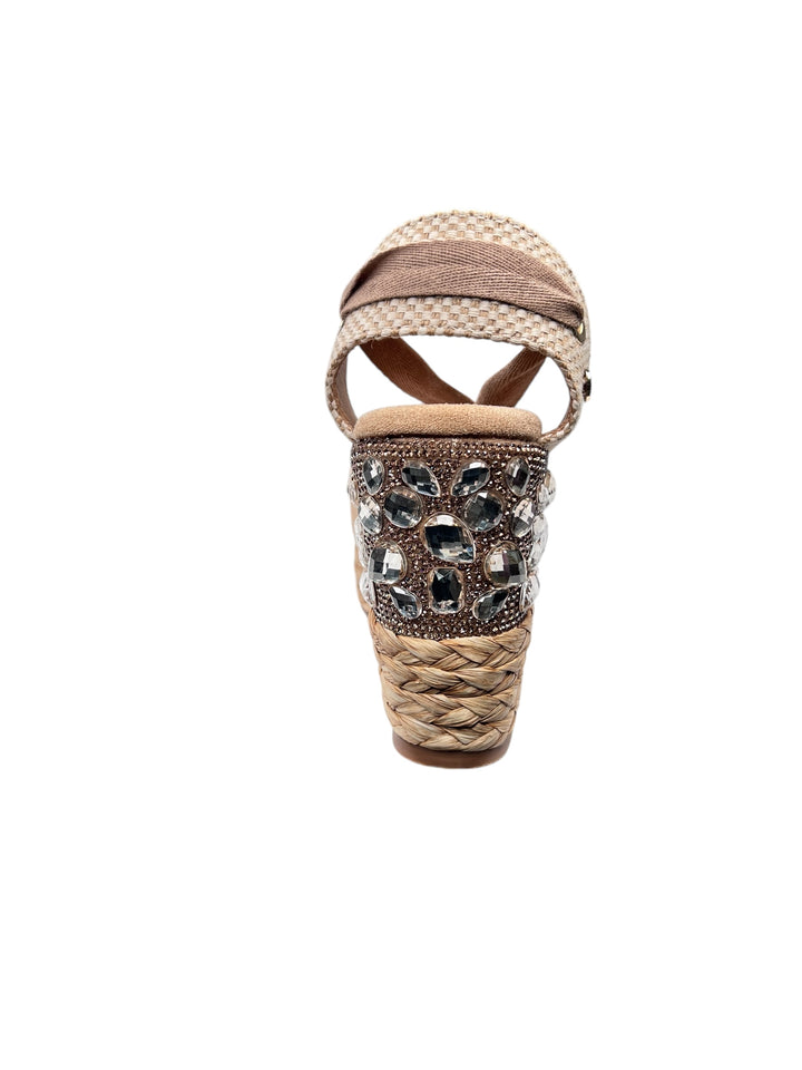 espadrillas con zeppa donna xti art.143995 taupe