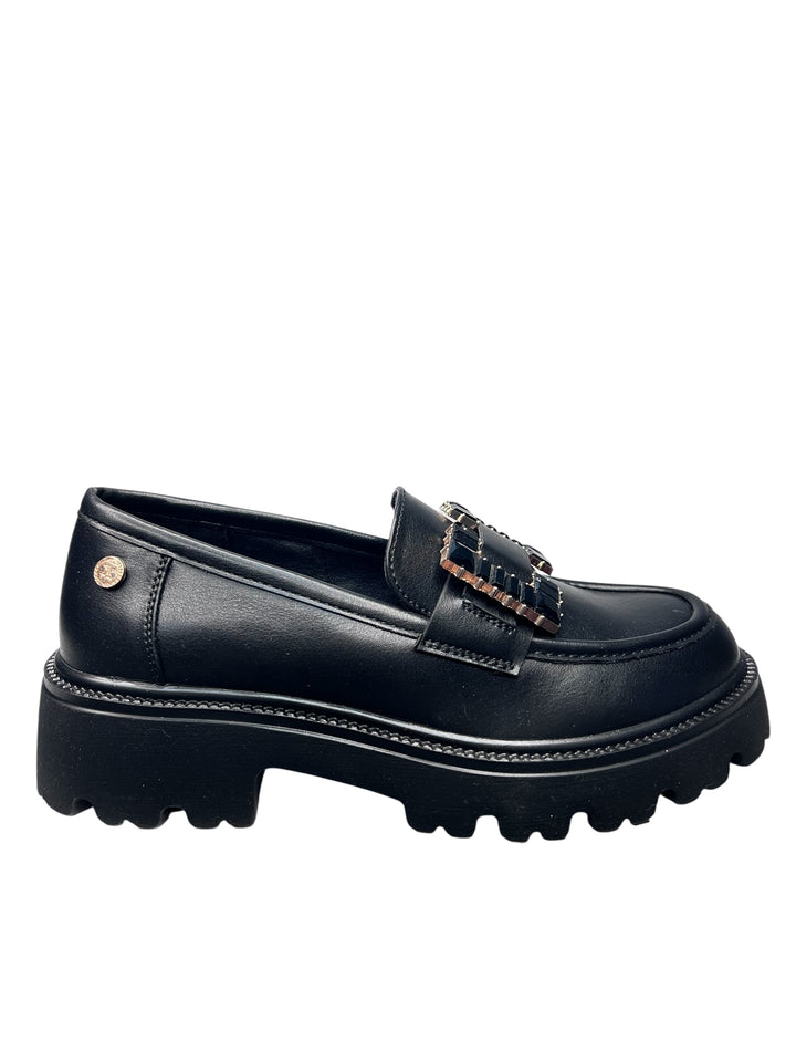 mocassino donna nero