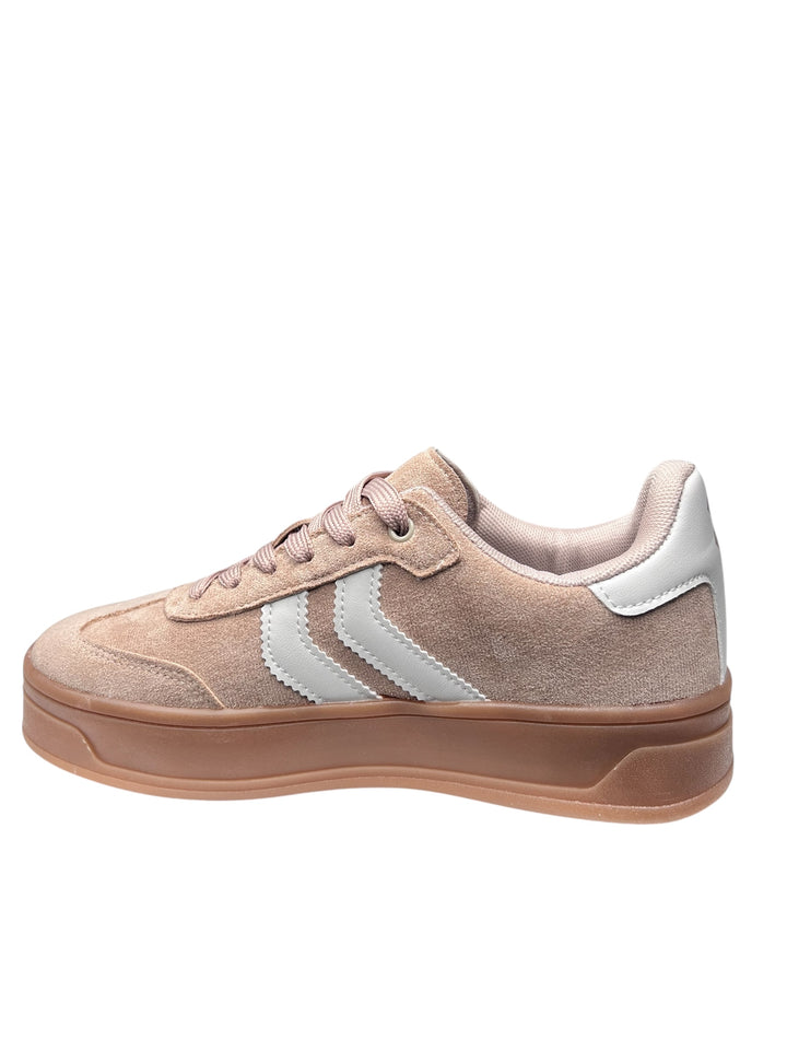 sneaker donna beige