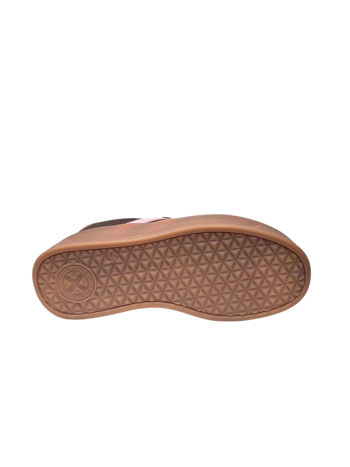 sneaker donna marrone
