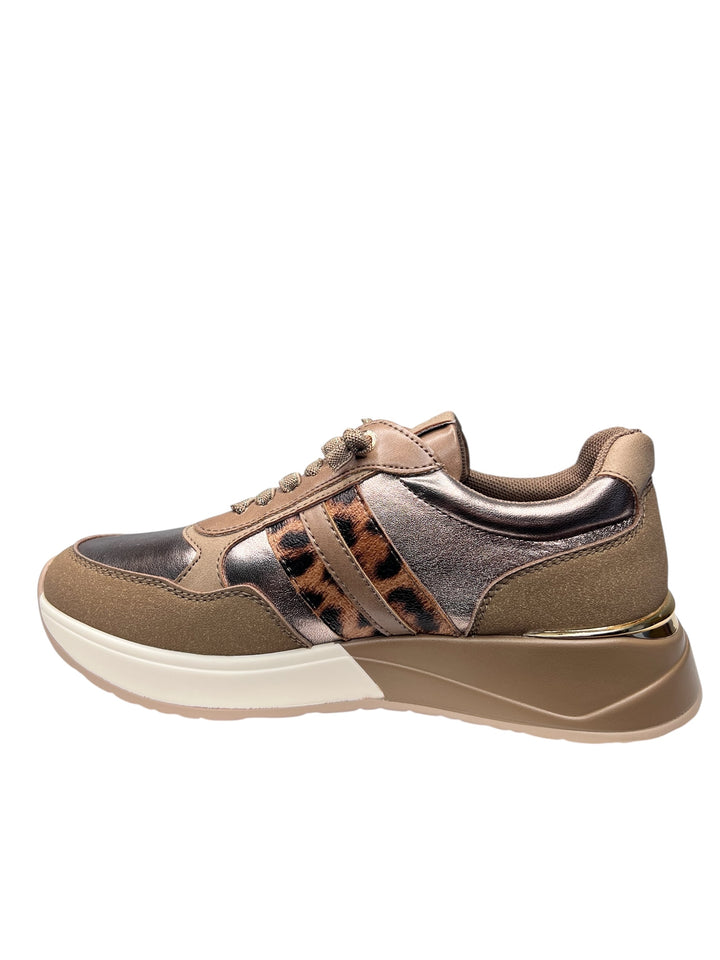 sneaker donna taupe