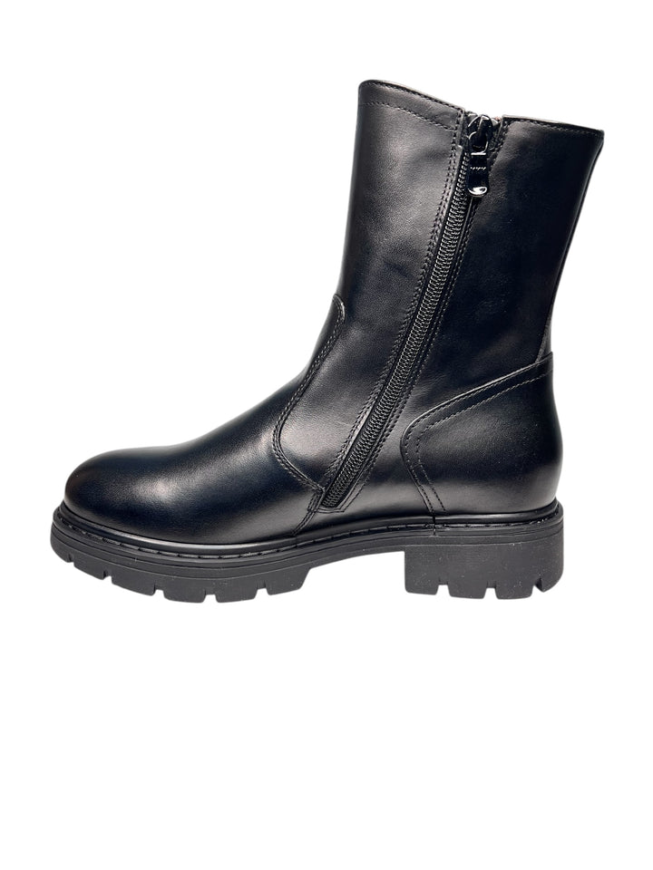stivaletto donna pelle nero