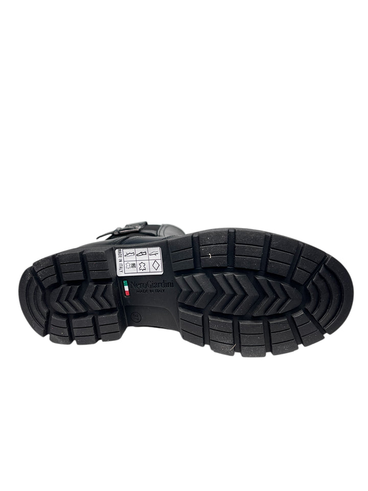 stivaletto donna pelle nero