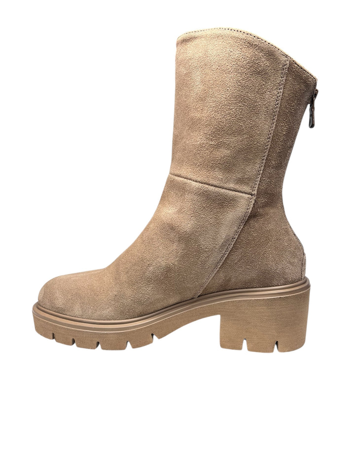 stivaletto donna pelle argilla