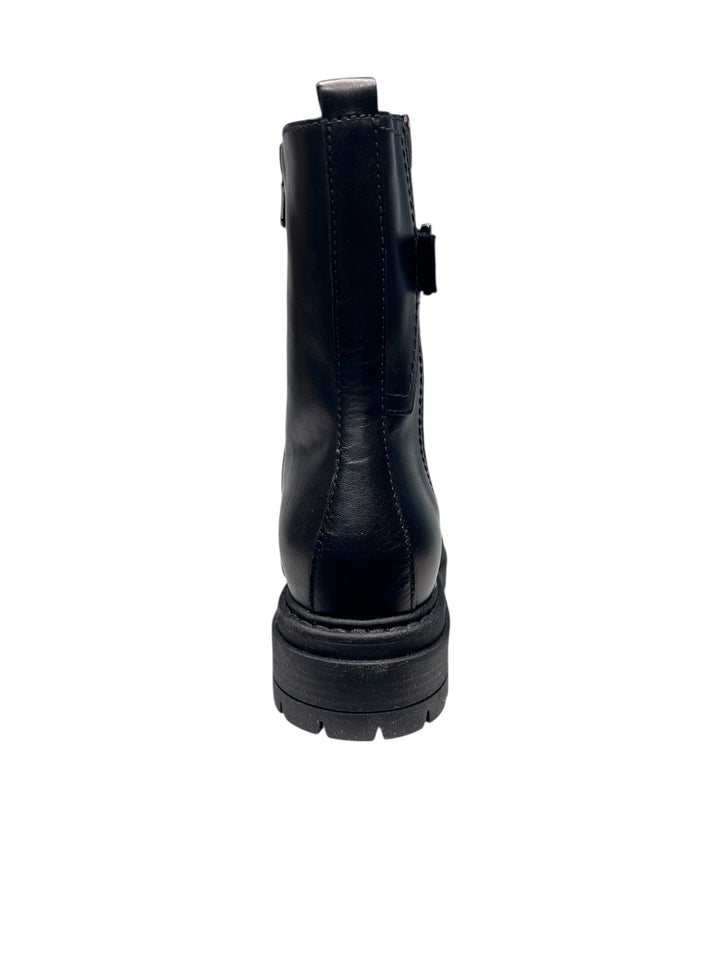 stivaletto donna pelle nero