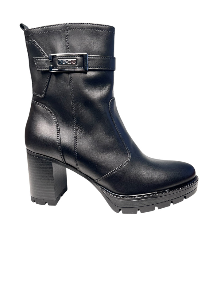 tronchetto donna pelle nero