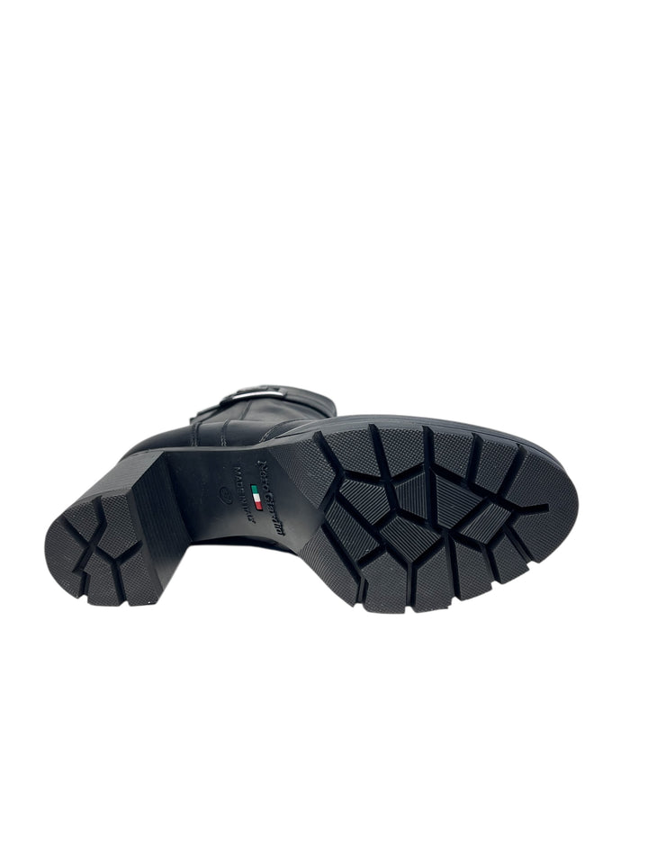 tronchetto donna pelle nero