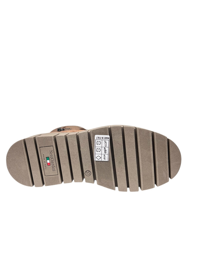 stivaletto allacciato donna pelle mou
