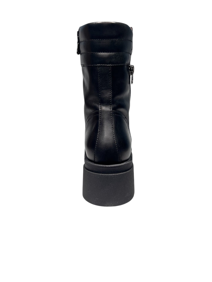 stivaletto donna pelle nero