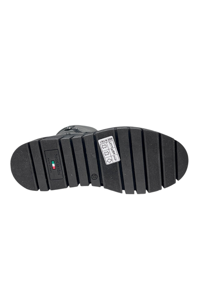 stivaletto donna pelle nero