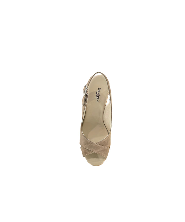 sandali donna pelle nerogiardini art. e215810d405 castoro