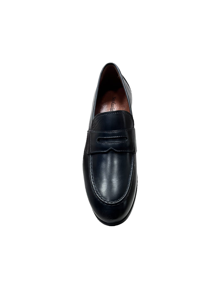 mocassini uomo pelle nero giardini art.e400162u200 blu