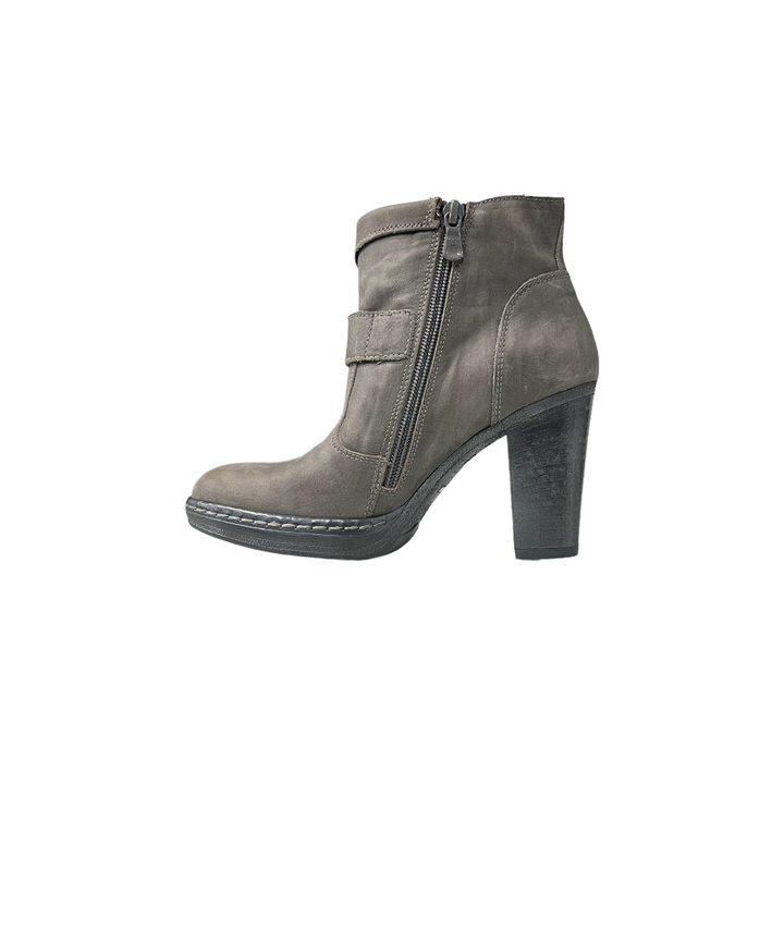 tronchetti donna pelle nabuk nero giardini art.16480d105 grigio