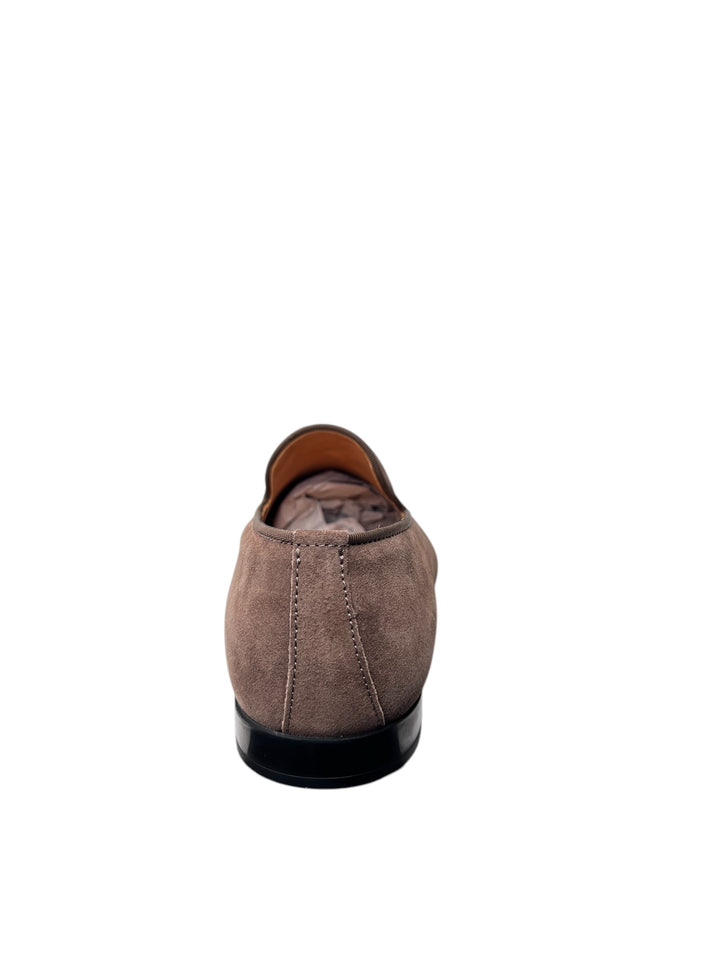mocassini uomo pelle  exton art.164 taupe