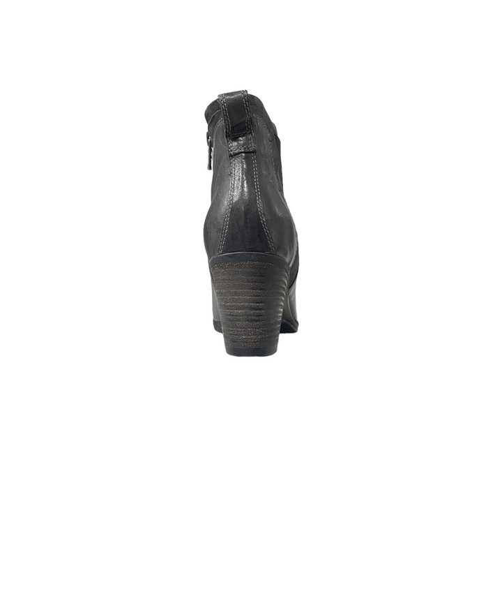 tronchetti donna pelle nero giardini art.16561d109 piombo