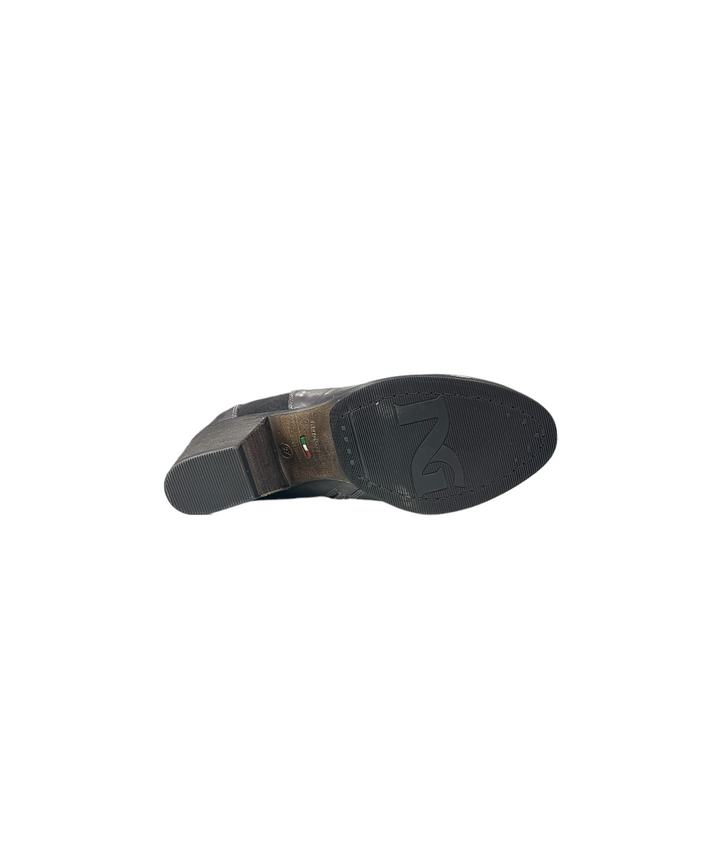 tronchetti donna pelle nero giardini art.16561d109 piombo