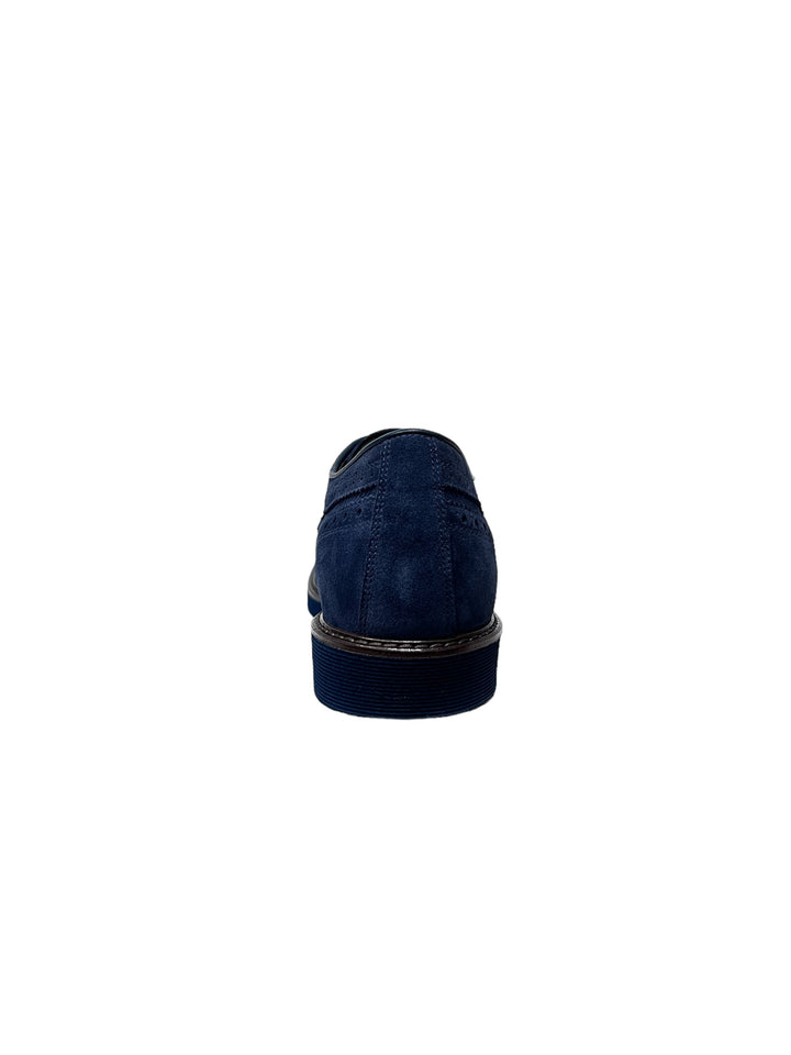 stringate uomo pelle nero giardini art.e400171u212 indaco