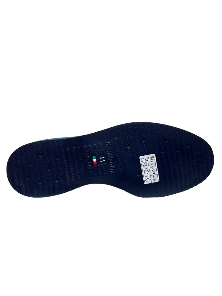 stringate uomo pelle nero giardini art.e400172u200 blu