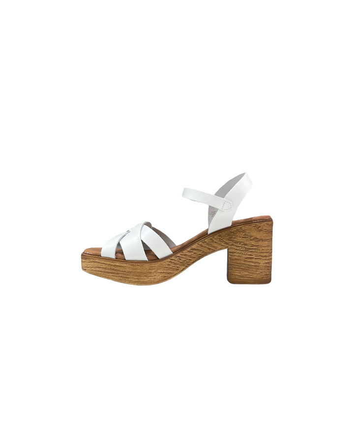 sandali donna pelle marila art. 1731o-24 blanco