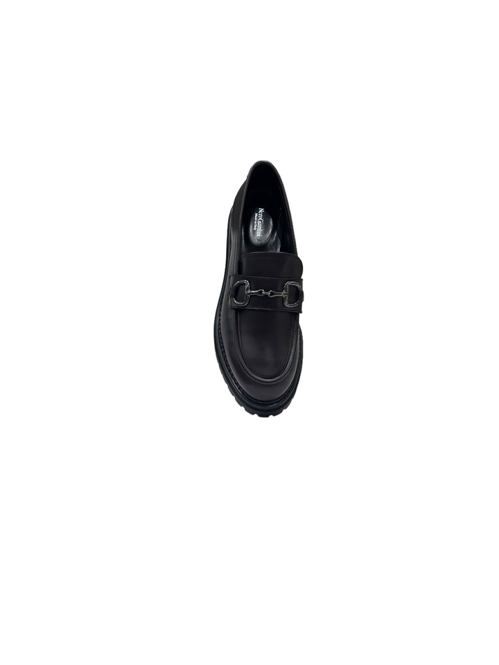 mocassini donna pelle nero giardini art.i217715d613 bordò