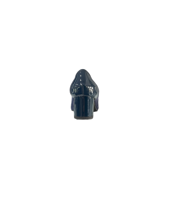 décolleté donna pelle nero giardini art.18011d208 blu