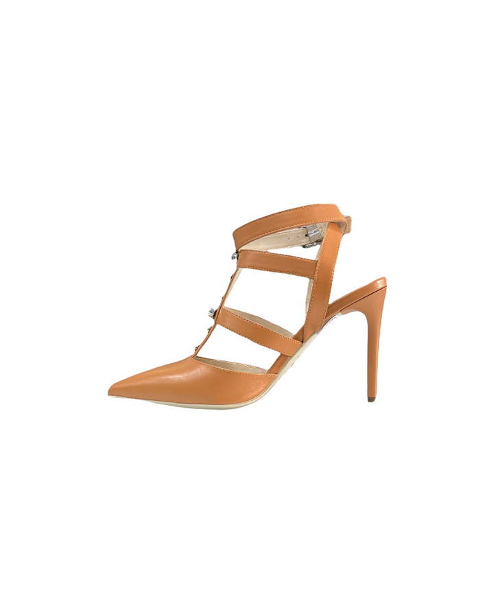 slingback donna pelle nero giardini art. e218333de358 terra