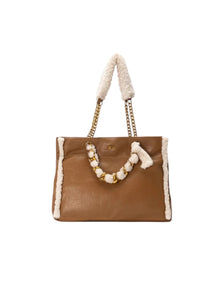 borsa a mano da donna taupe