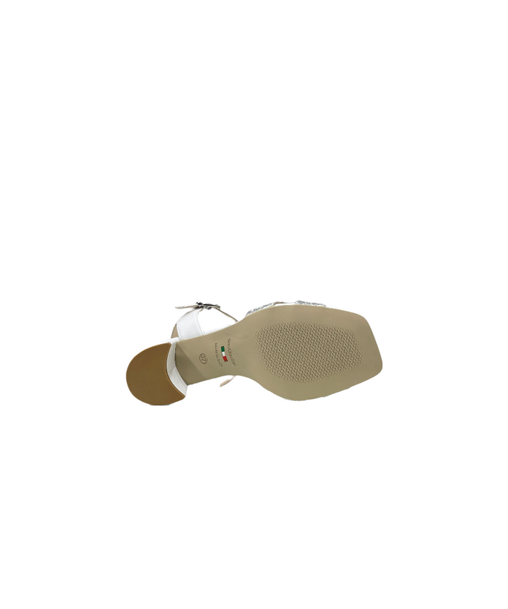 sandali eleganti donna pelle nero giardini art.e218451de700 argento