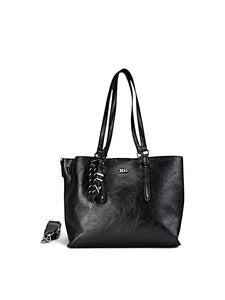 borsa a spalla da donna vegan xti art.18466001 nero