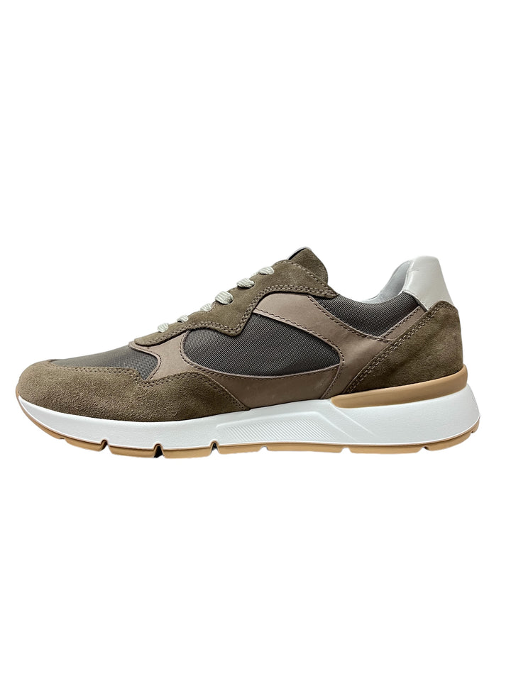 sneakers uomo pelle nero giardini art.e400191u352 biscotto