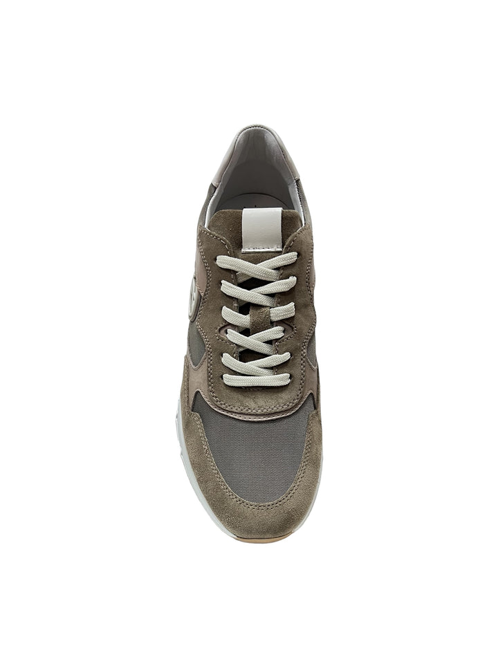 sneakers uomo pelle nero giardini art.e400191u352 biscotto