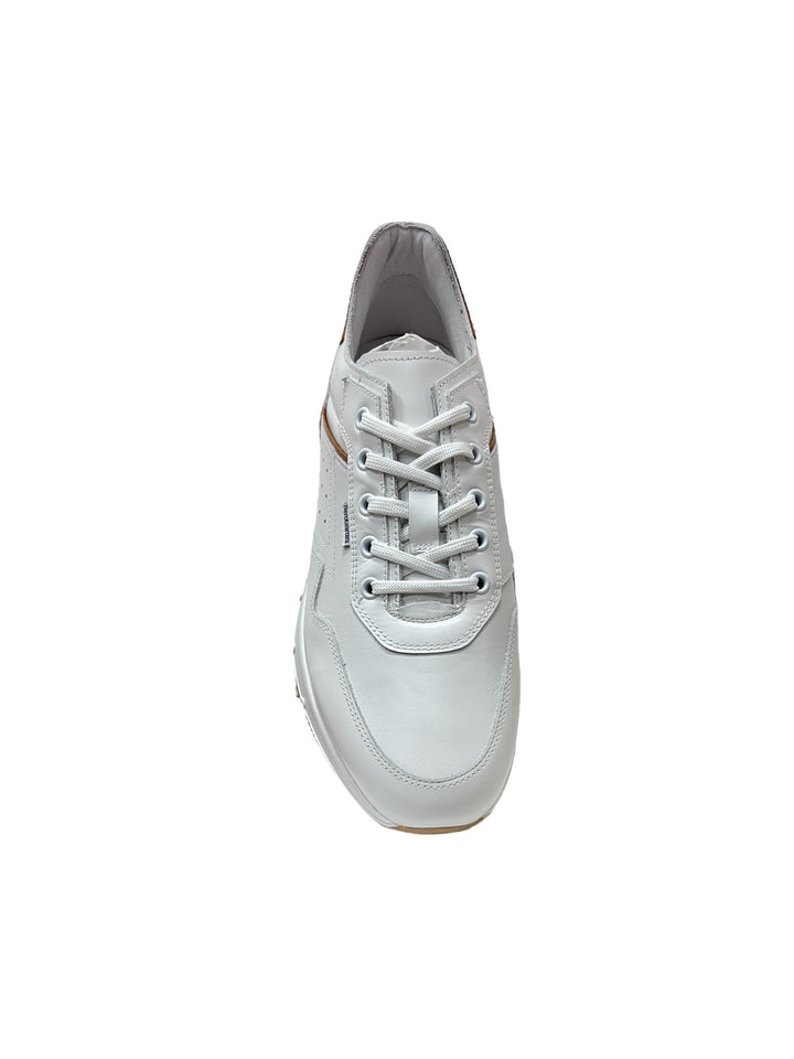 sneakers uomo pelle nero giardini art.e400192u707 bianco