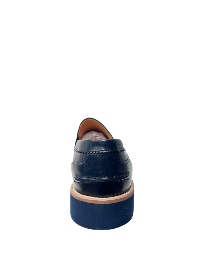 mocassini uomo pelle exton art.2102 marin