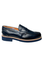 mocassini uomo pelle exton art.2102 marin