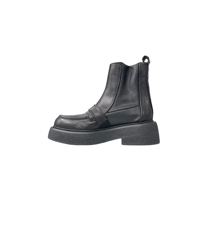 stivaletti donna pelle curiositè art. 2123 nero