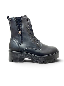 anfibio donna in pelle igi&co art.2164300 nero