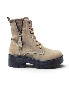 anfibio donna in pelle igi&co art.2164322 fango