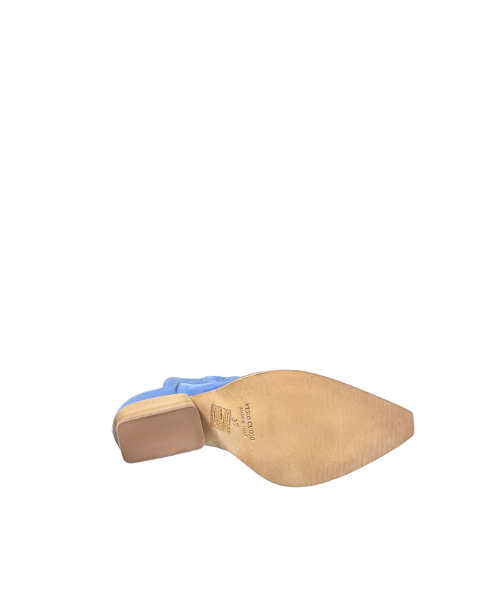 stivale texano pelle scamosciata curiositè art. 2219-7079 denim
