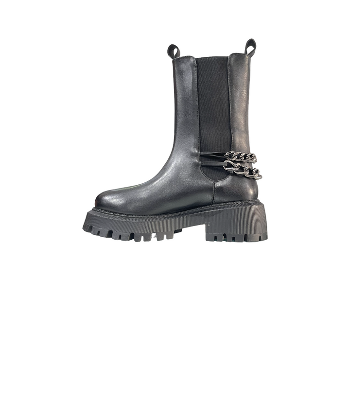 stivaletto donna pelle pregunta art.2224006-001 nero