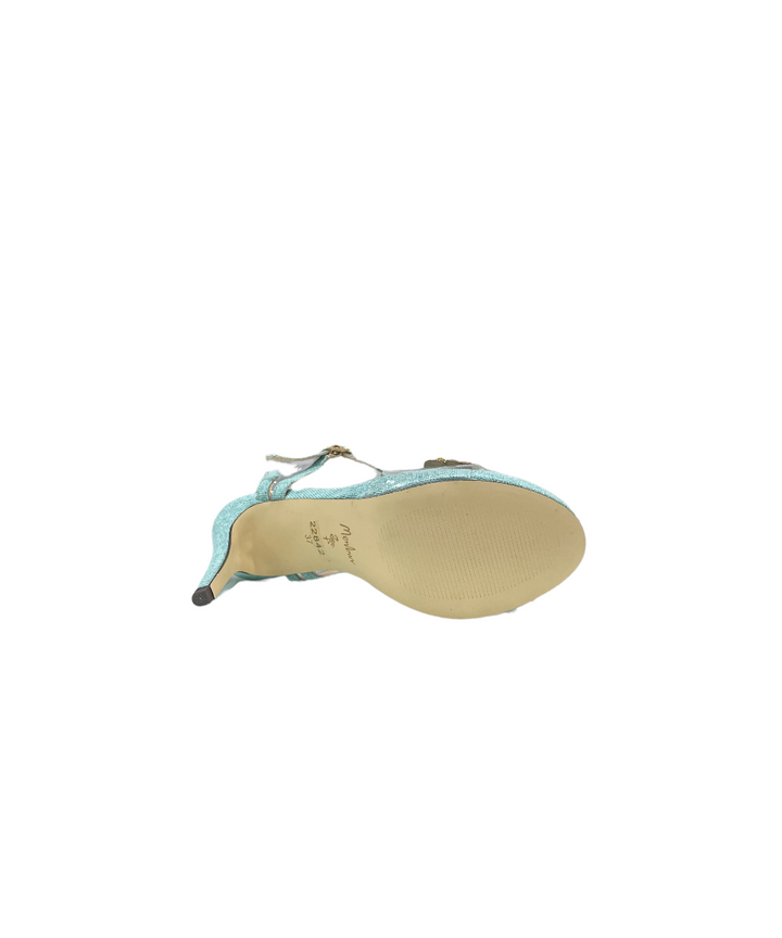 sandali eleganti donna menbur art.228420w56 turchese