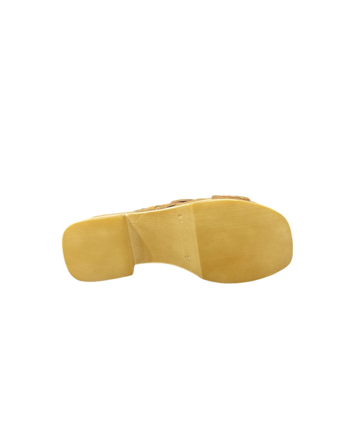 zoccoli donna pelle scamosciata pregunta art.2313021-001 cuoio