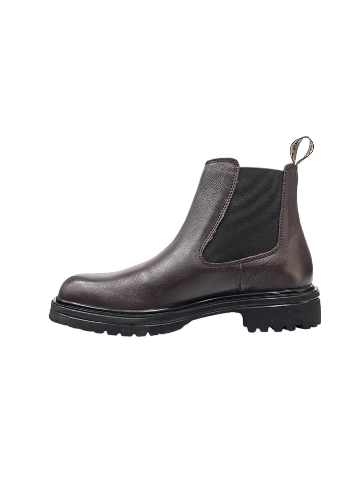 stivaletti beatles uomo pelle prg man art. 232u114 001 castagno