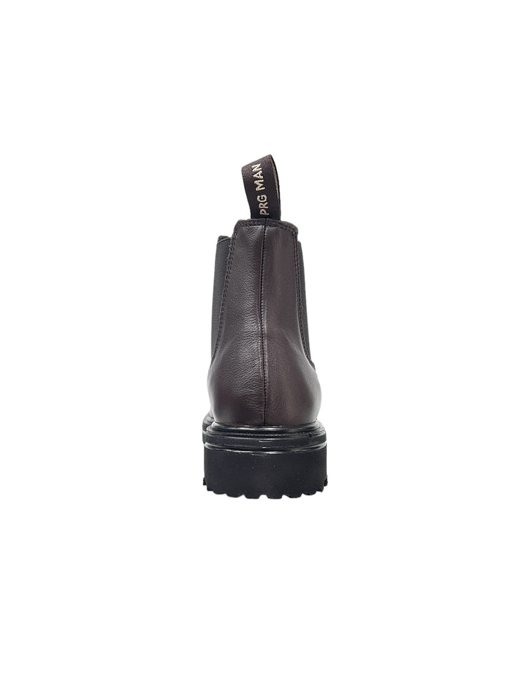 stivaletti beatles uomo pelle prg man art. 232u114 001 castagno