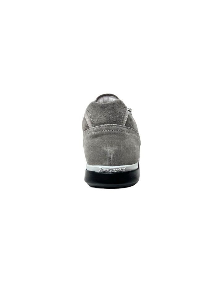 sneakers uomo pelle nero giardini art.e202340u106 grigio fumo