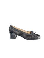 décolleté confort donna pelle scamosciata-vernice soffice sogno art.e23501c NERO
