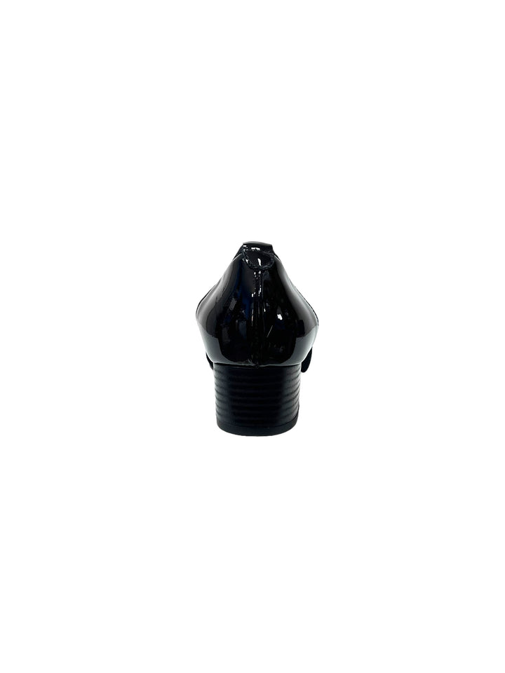 décolleté confort donna pelle scamosciata-vernice soffice sogno art.e23502c nero