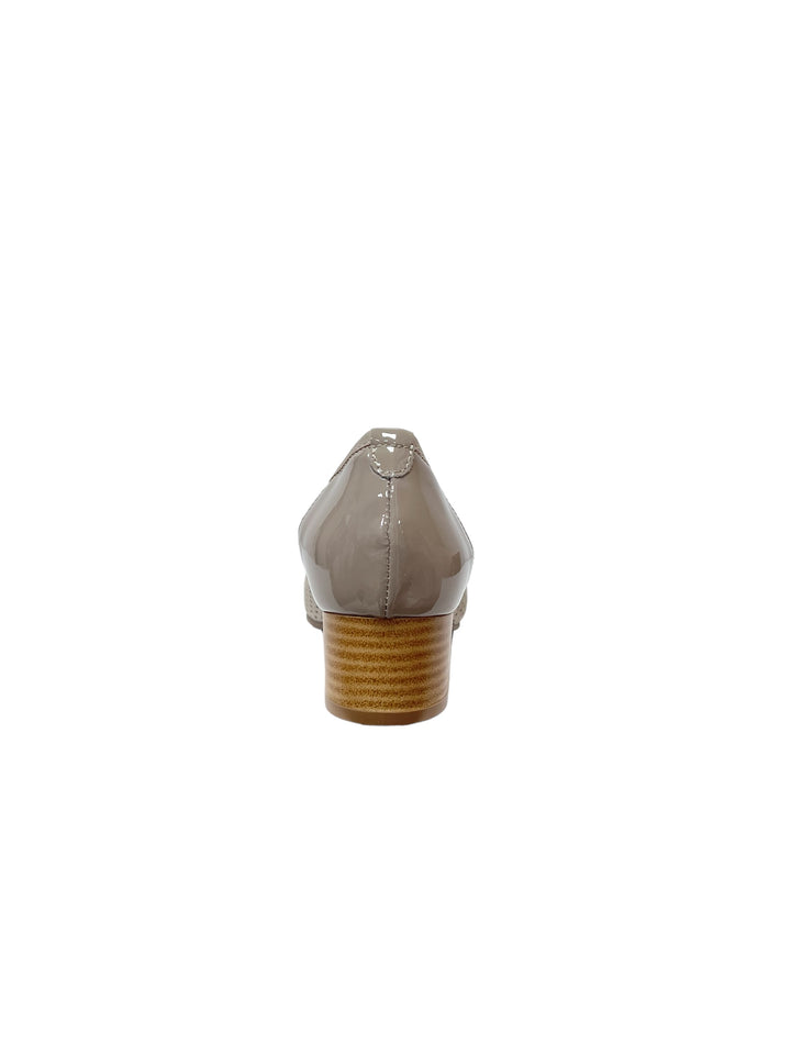 décolleté confort donna pelle scamosciata-vernice soffice sogno art.e23502c nocciola